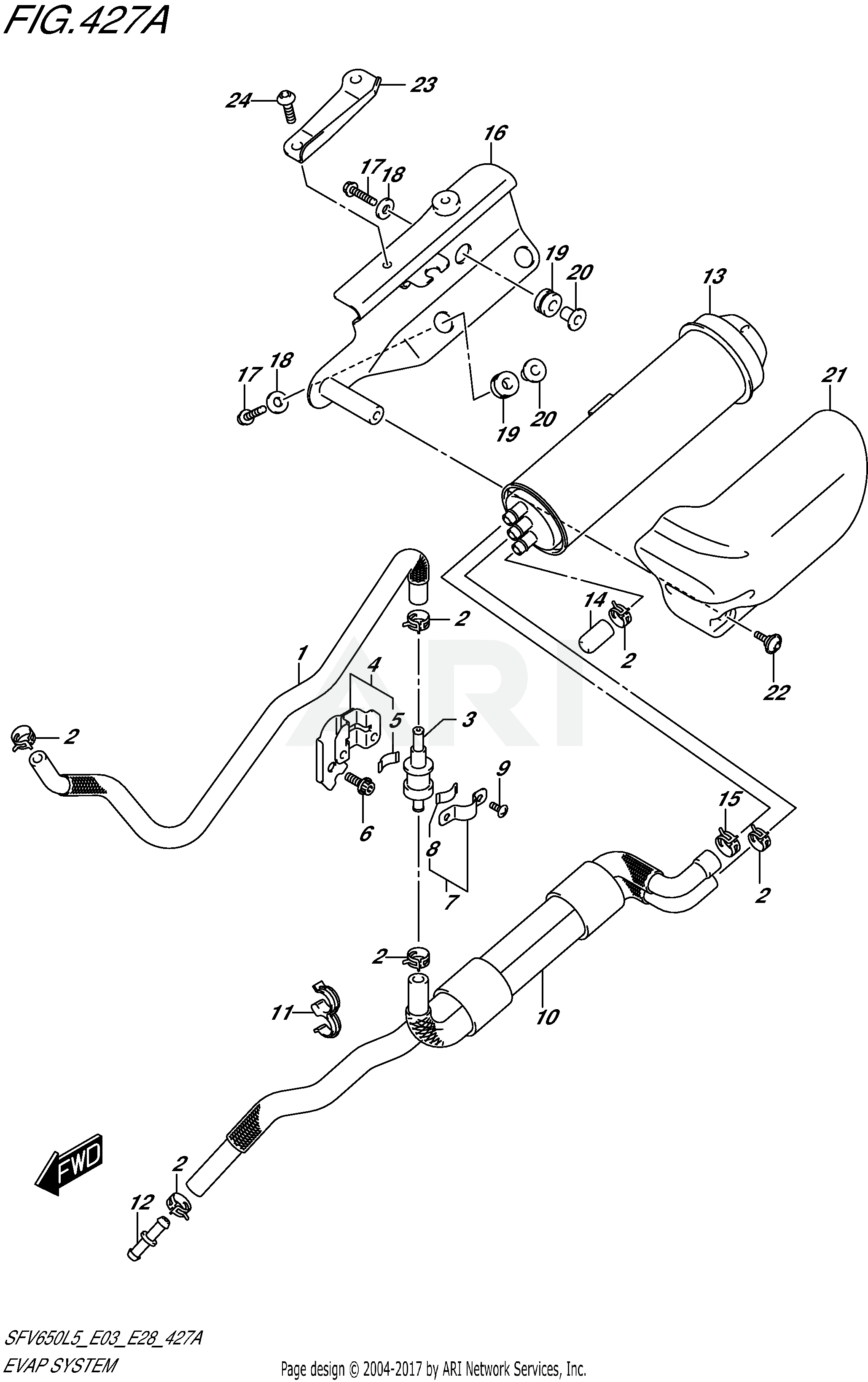 EVAP SYSTEM (SFV650L5 E33)