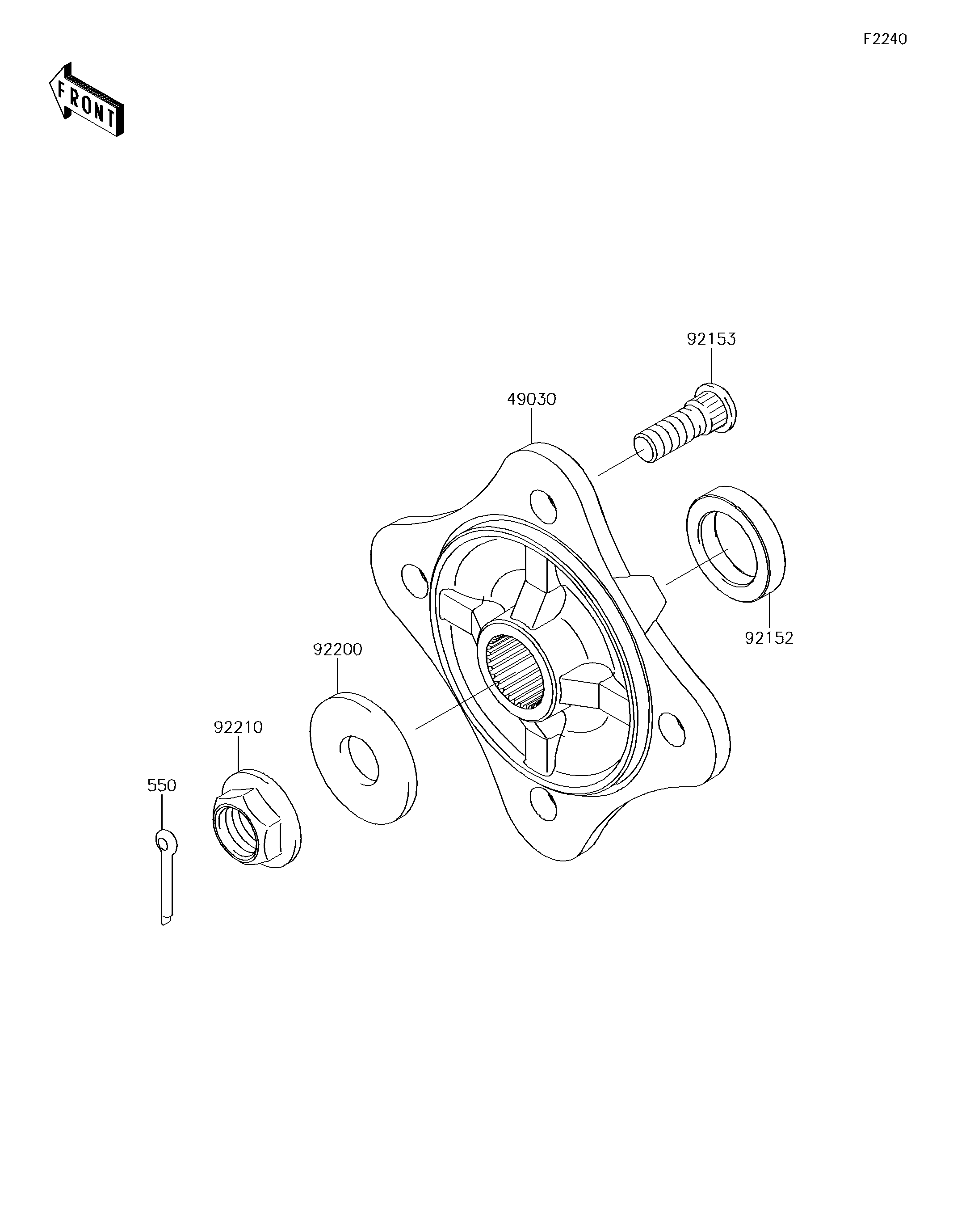 Rear Hubs/Brakes