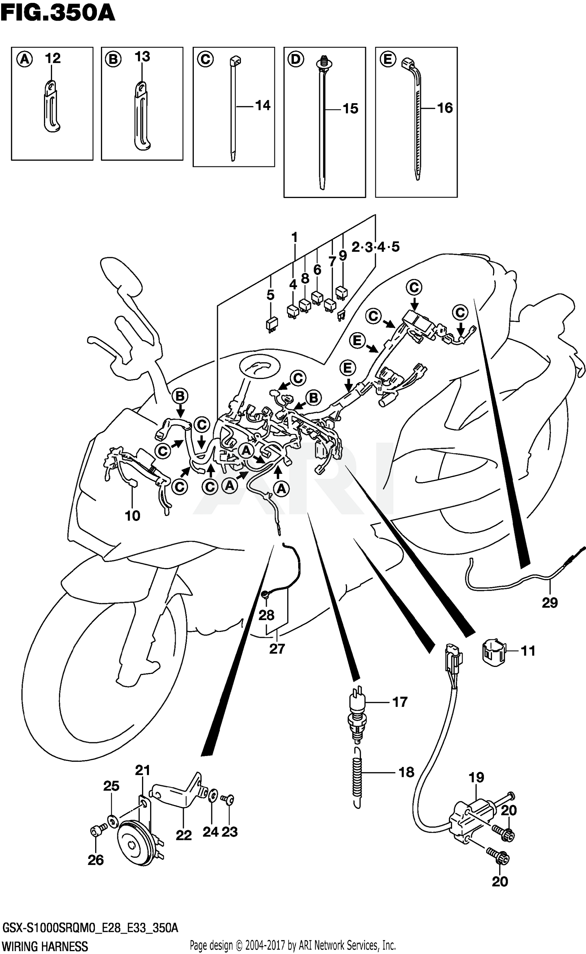 WIRING HARNESS (E28)