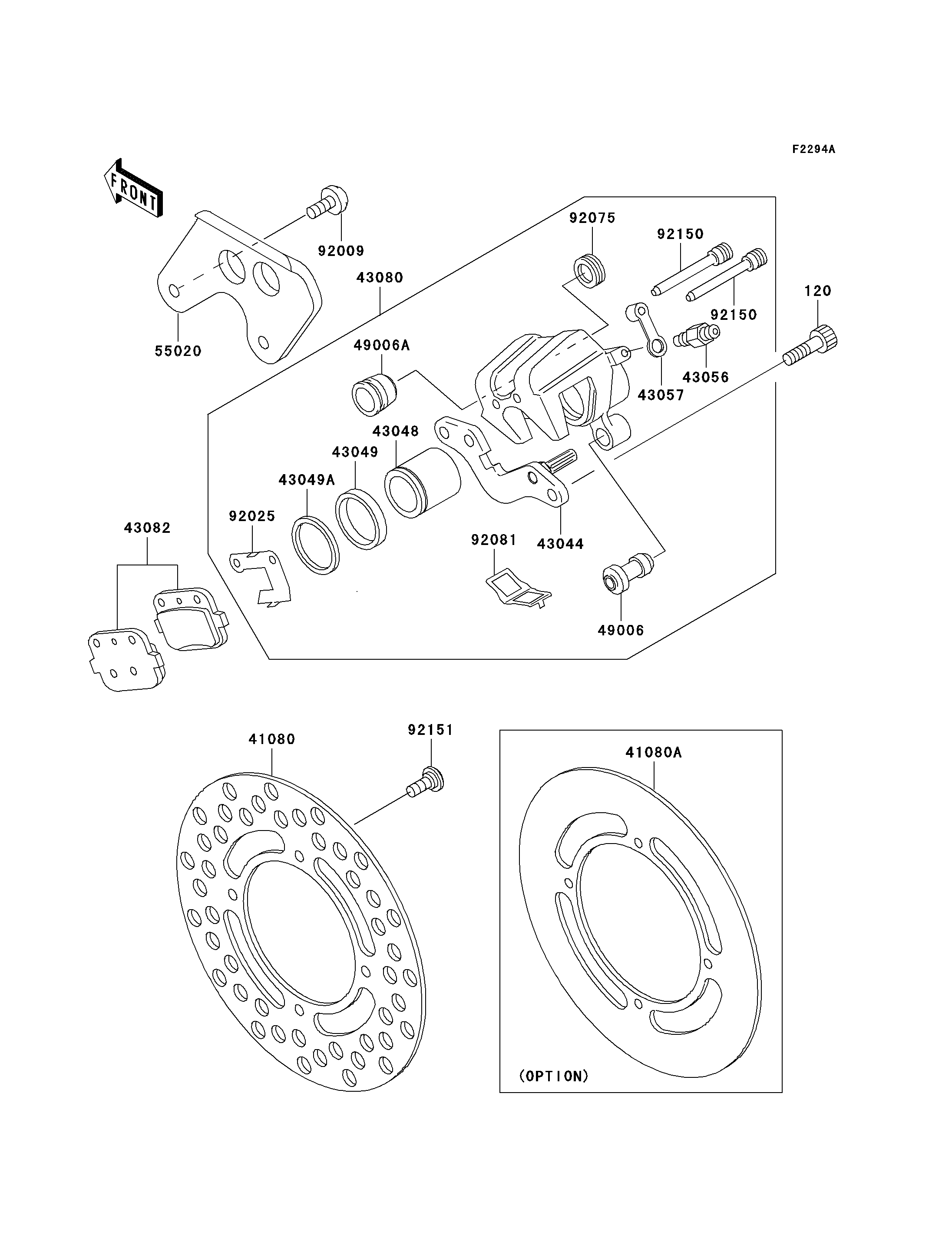 Rear Brake(A4/A5)