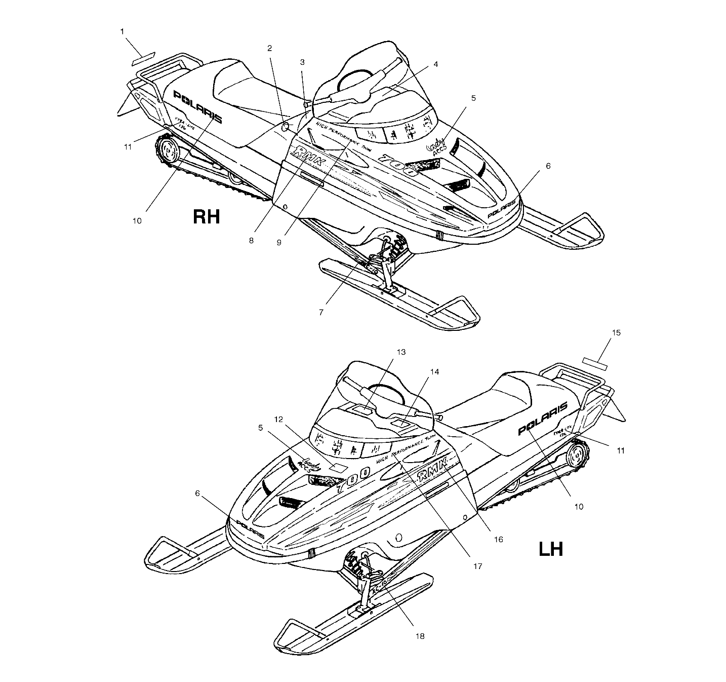 DECALS - S00SR7ASA (4954105410a012)