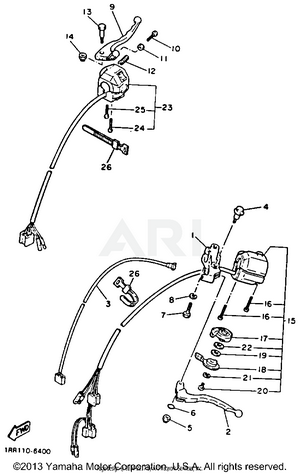 HANDLE SWITCH LEVER