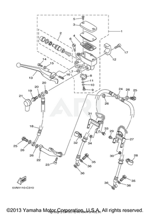 FRONT MASTER CYLINDER