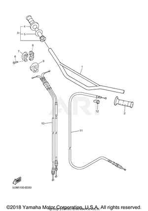 STEERING HANDLE CABLE