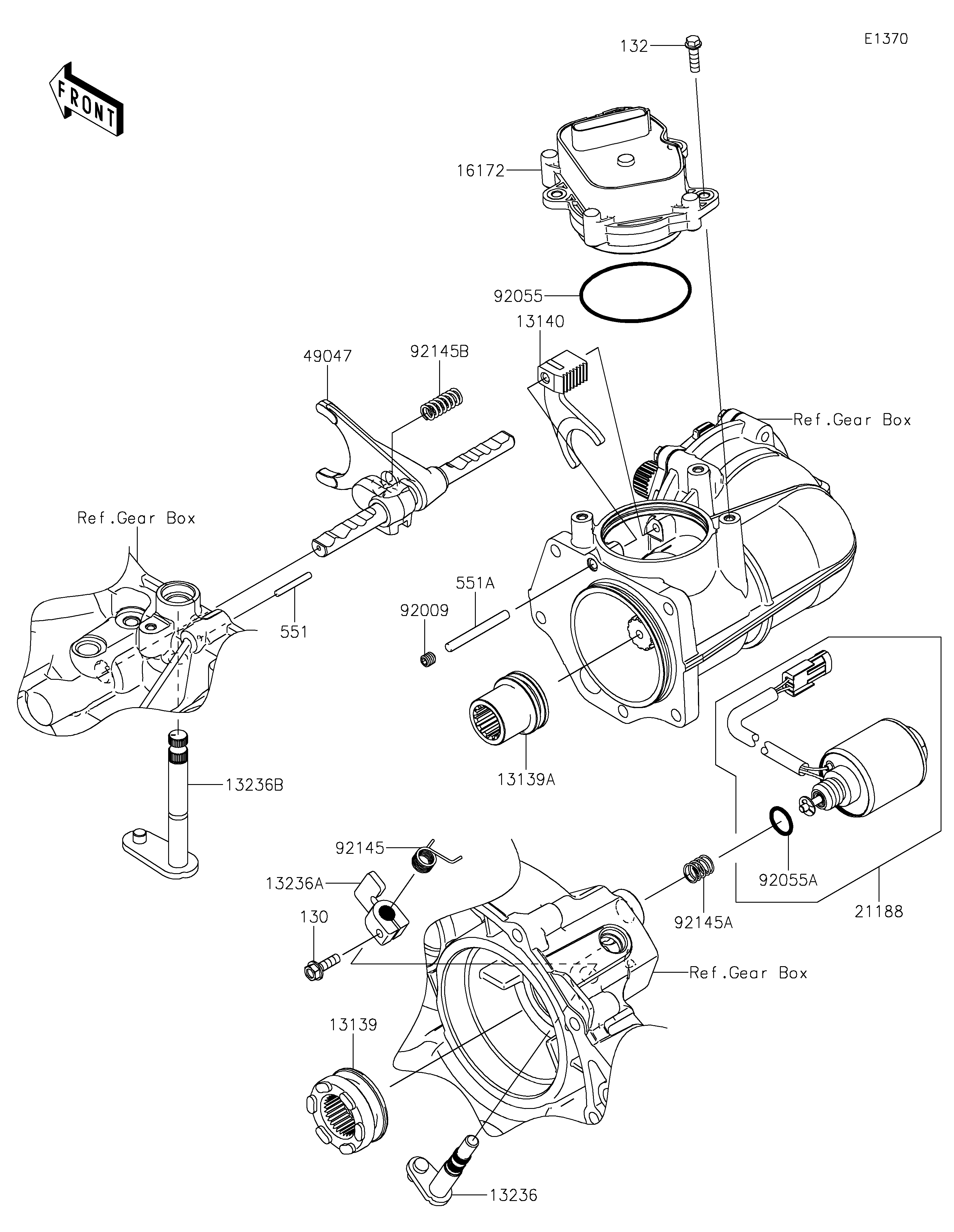 Gear Change Mechanism