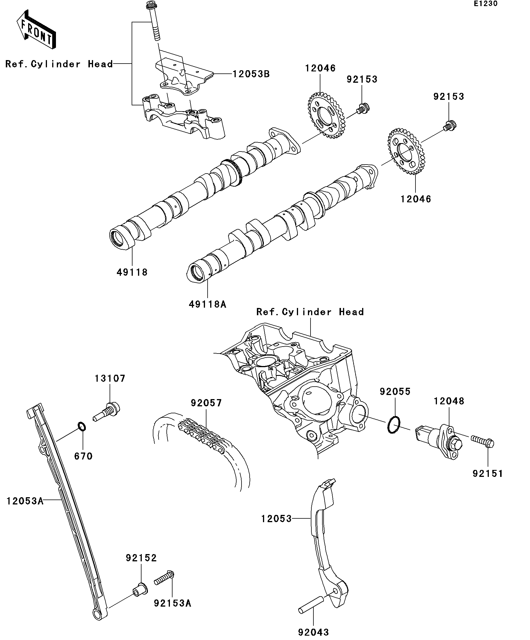 Camshaft(s)/Tensioner