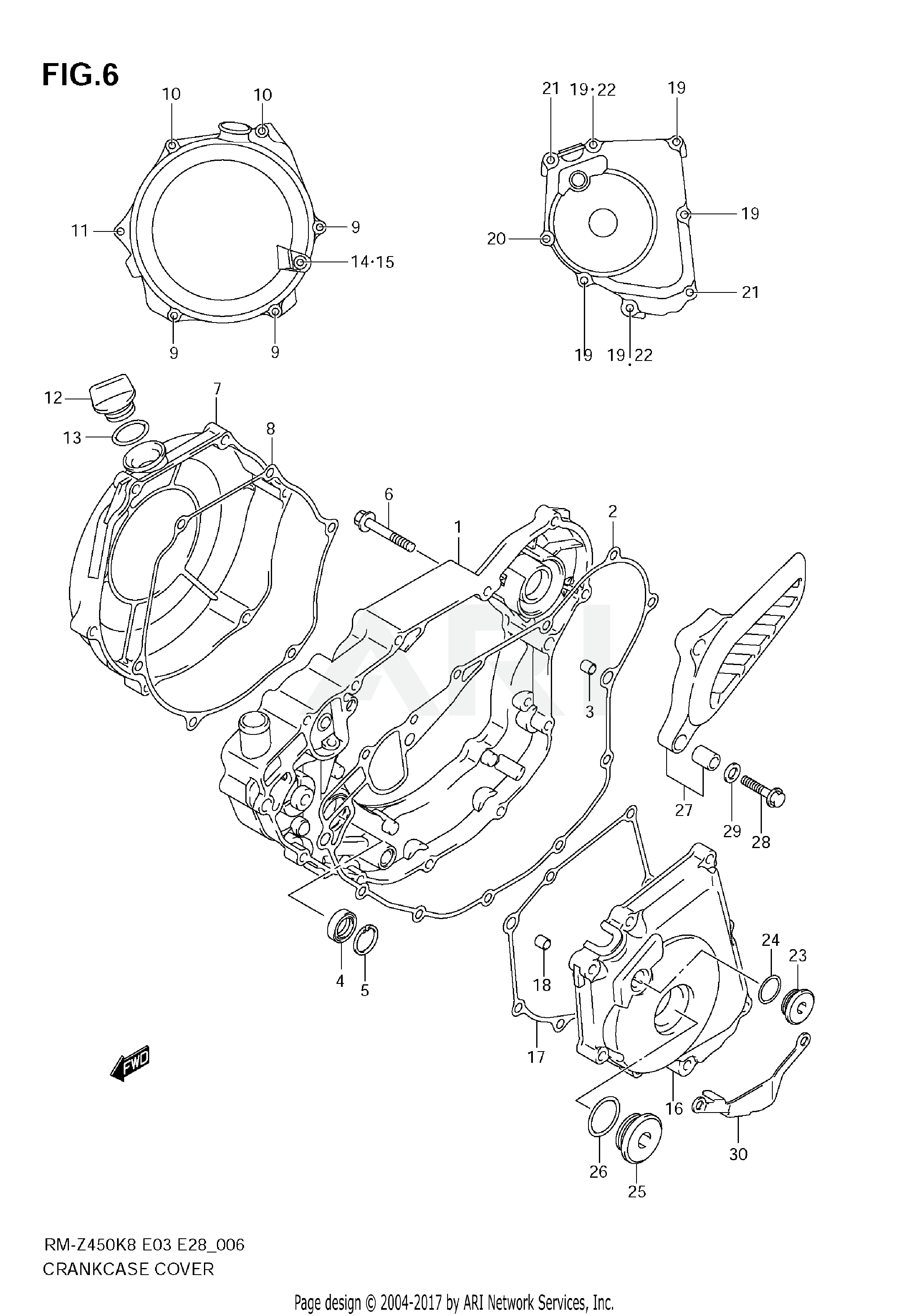 CRANKCASE COVER