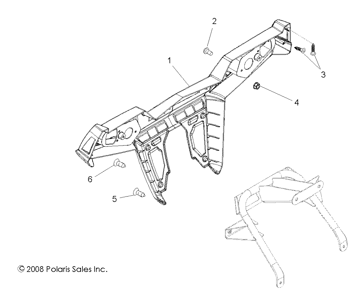 BODY, REAR BUMPER - R09VH76 ALL OPTIONS (49RGRBUMPERRR09RZR)