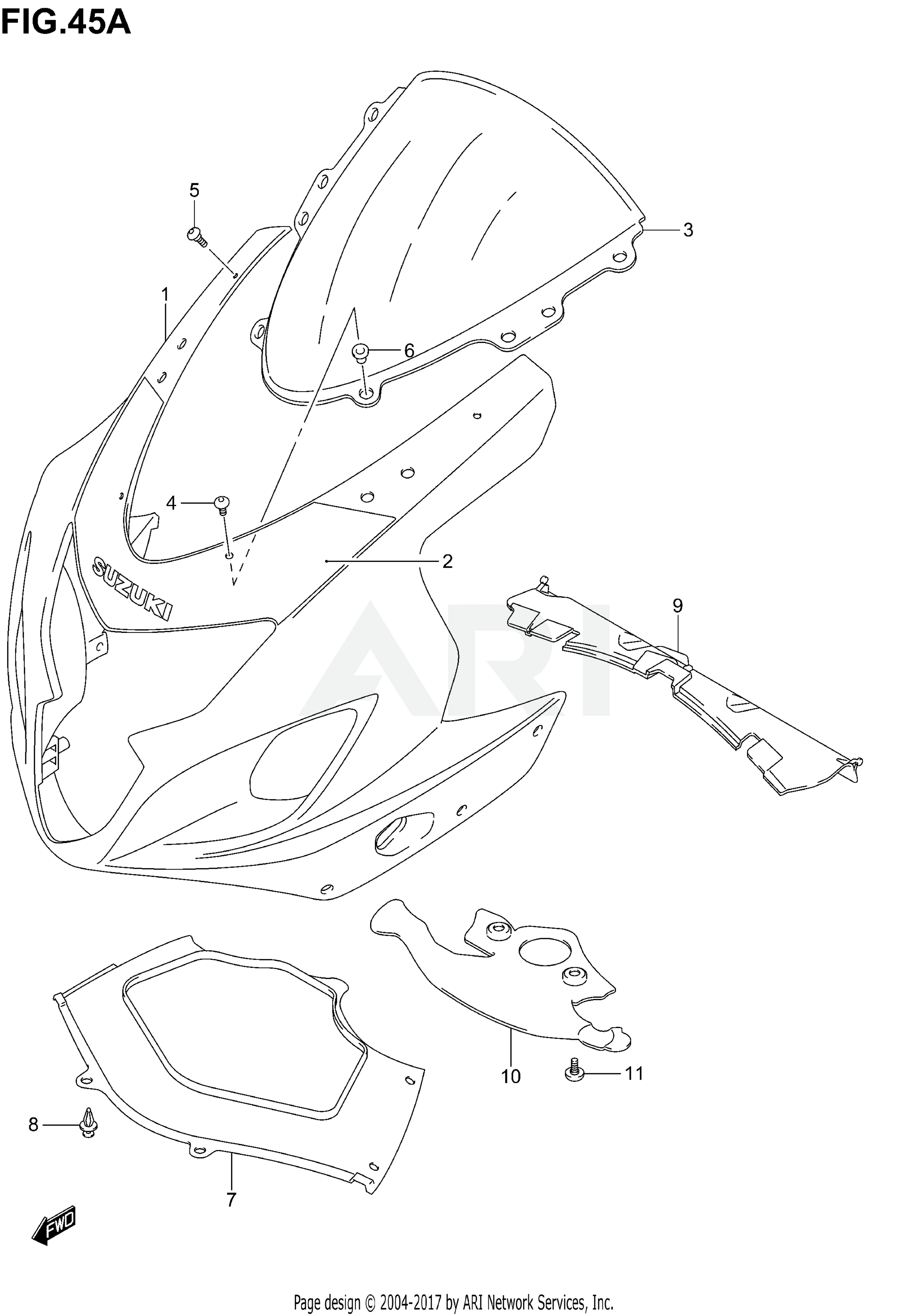 COWLING BODY (MODEL K5)