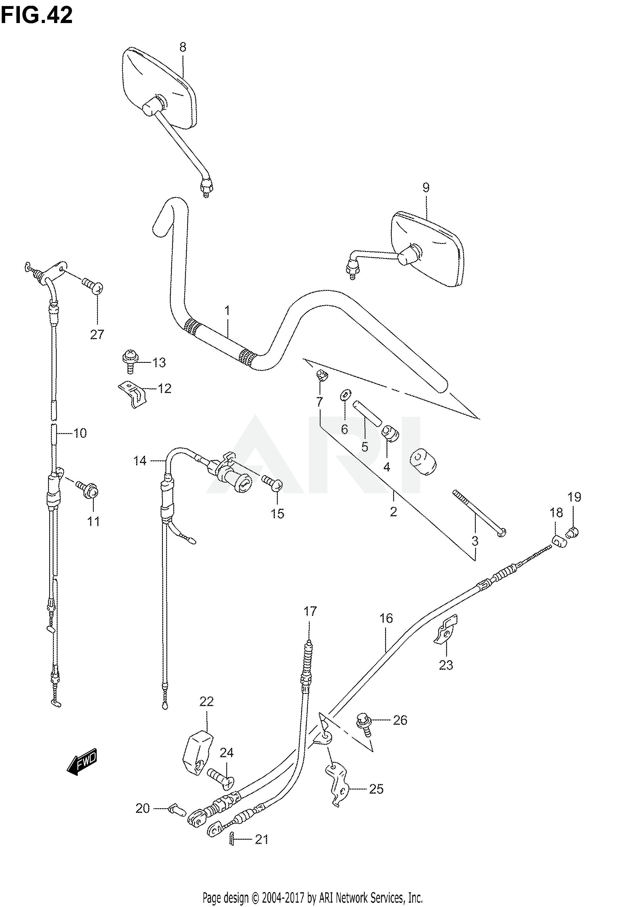 HANDLEBAR (MODEL K1/K2/K3/K4)