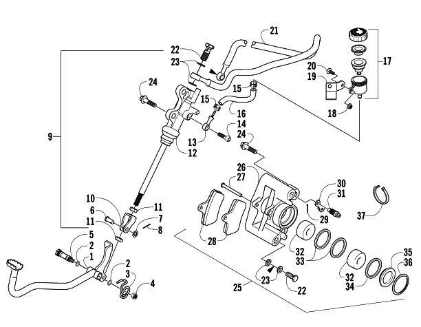 AUXILIARY BRAKE ASSEMBLY