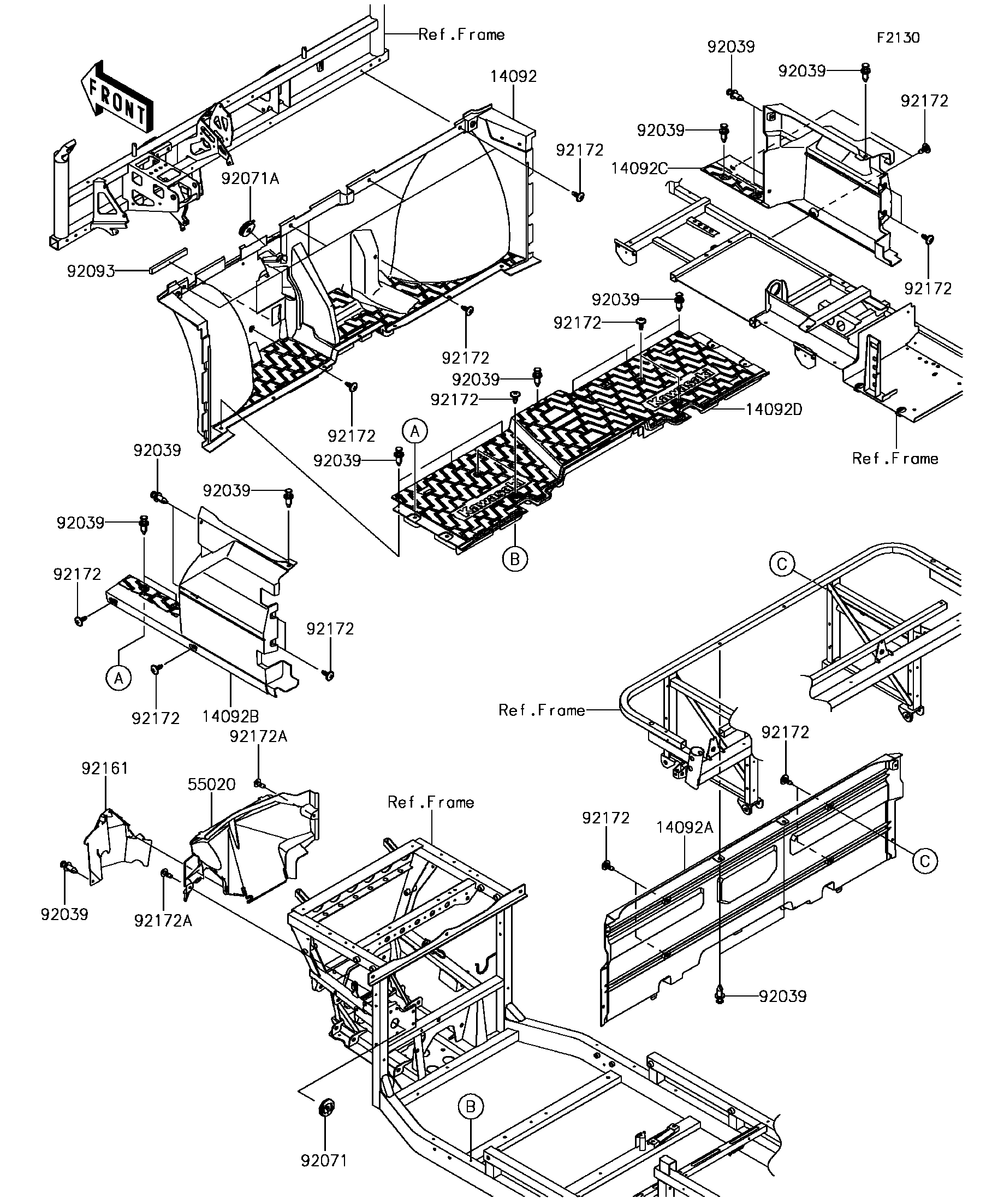 Frame Fittings(Front)