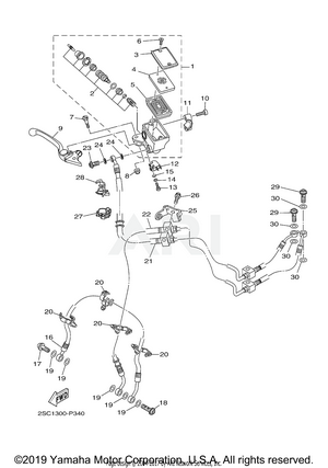 FRONT MASTER CYLINDER