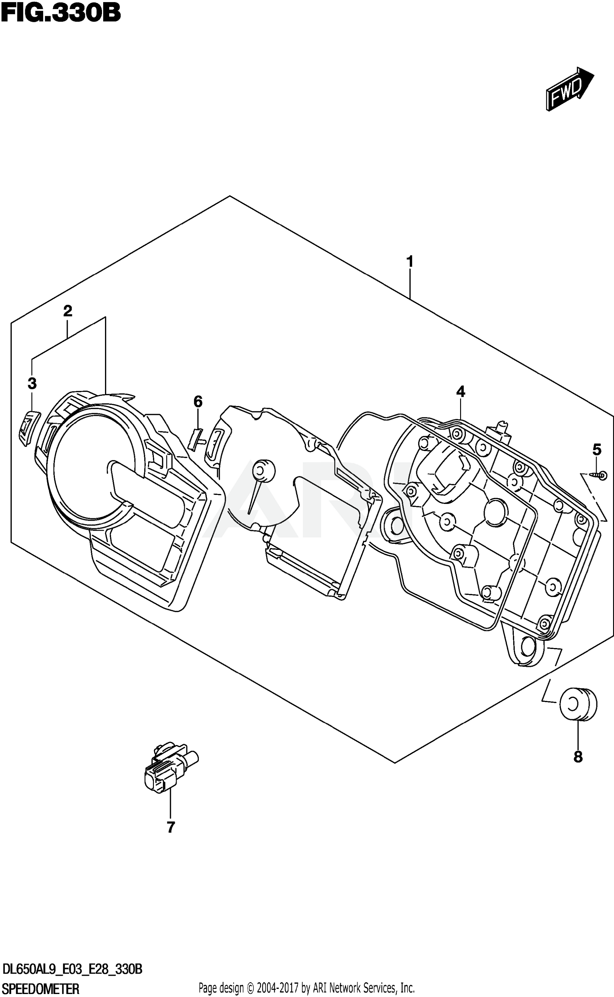 SPEEDOMETER (E03,E33)