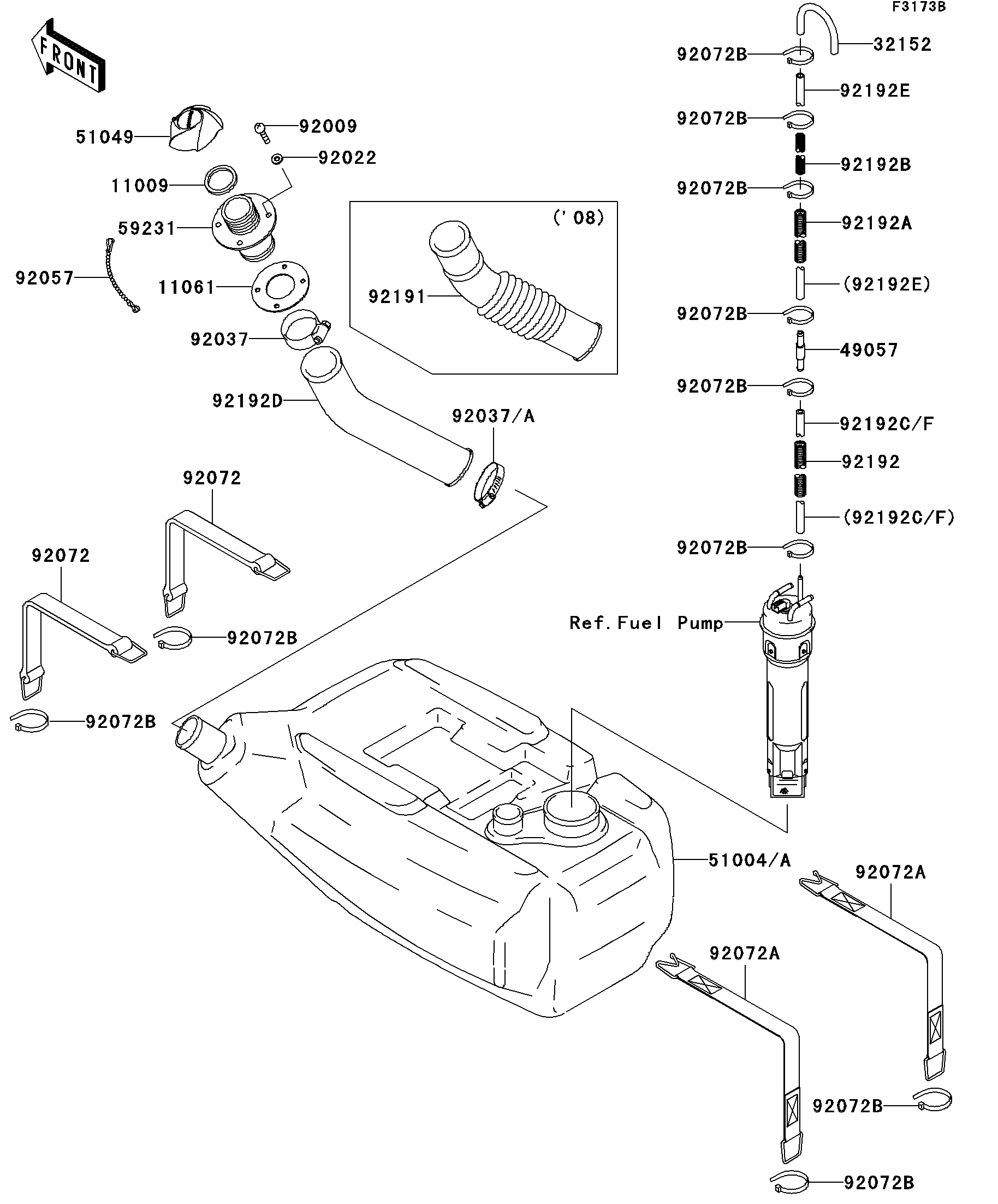 Fuel Tank(A8F-AAF)