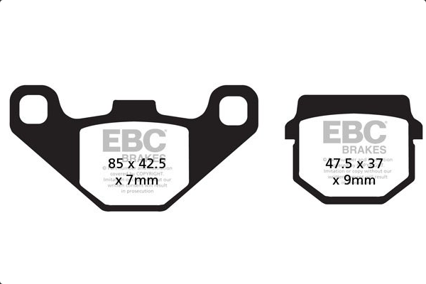 Тормозные колодки EBC FA083HH