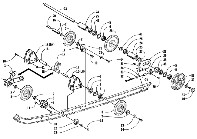 IDLER WHEEL ASSEMBLY