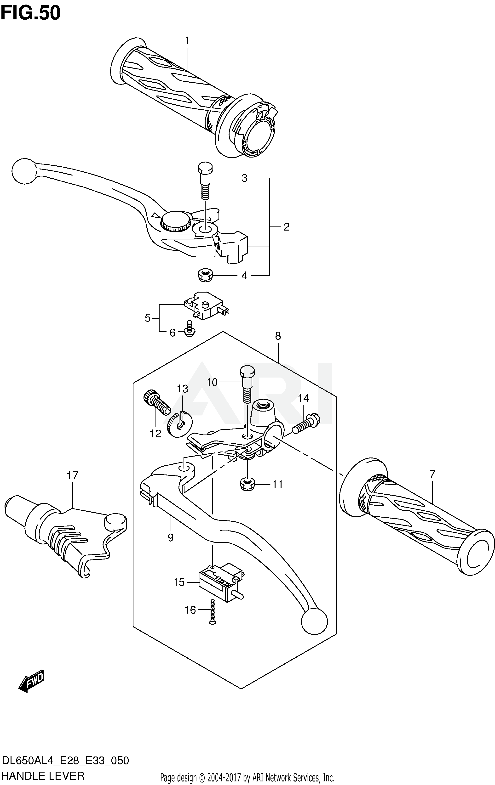 HANDLE LEVER