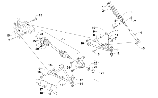 FRONT SUSPENSION ASSEMBLY