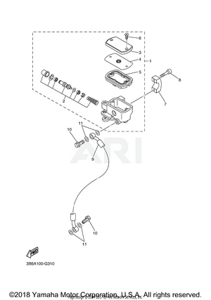 FRONT MASTER CYLINDER