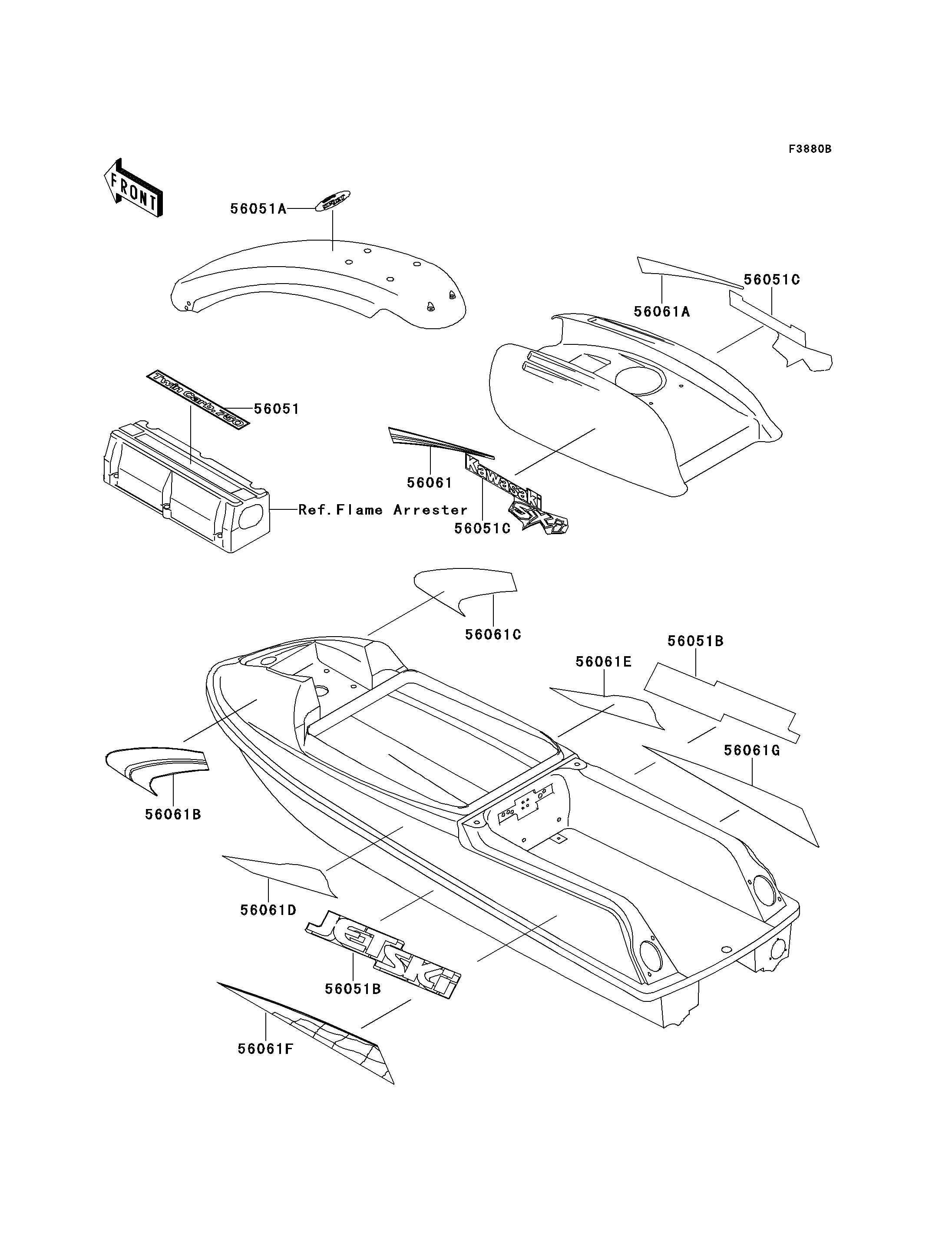 Decals(JS750-B3)