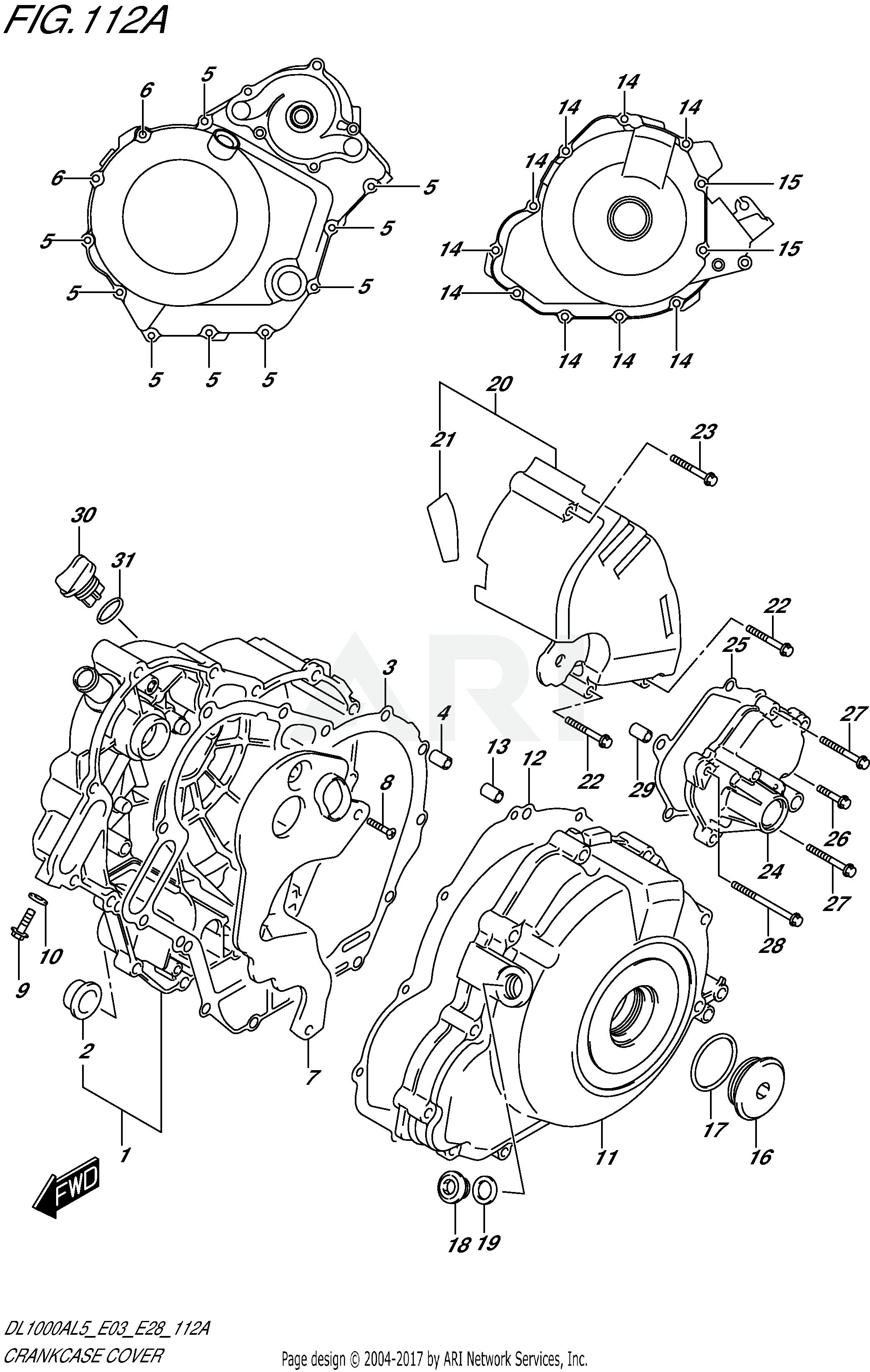 CRANKCASE COVER