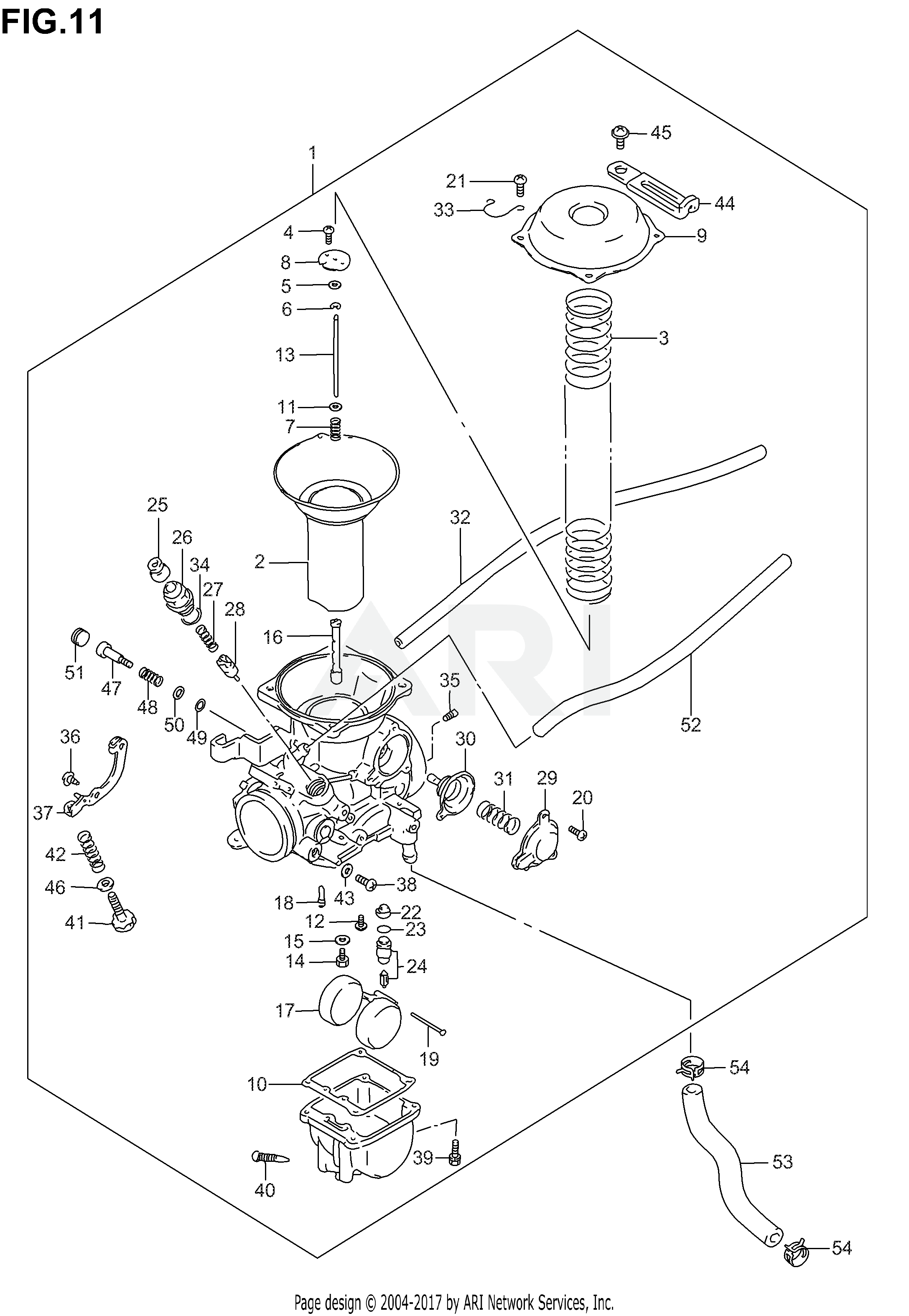 CARBURETOR (REAR)