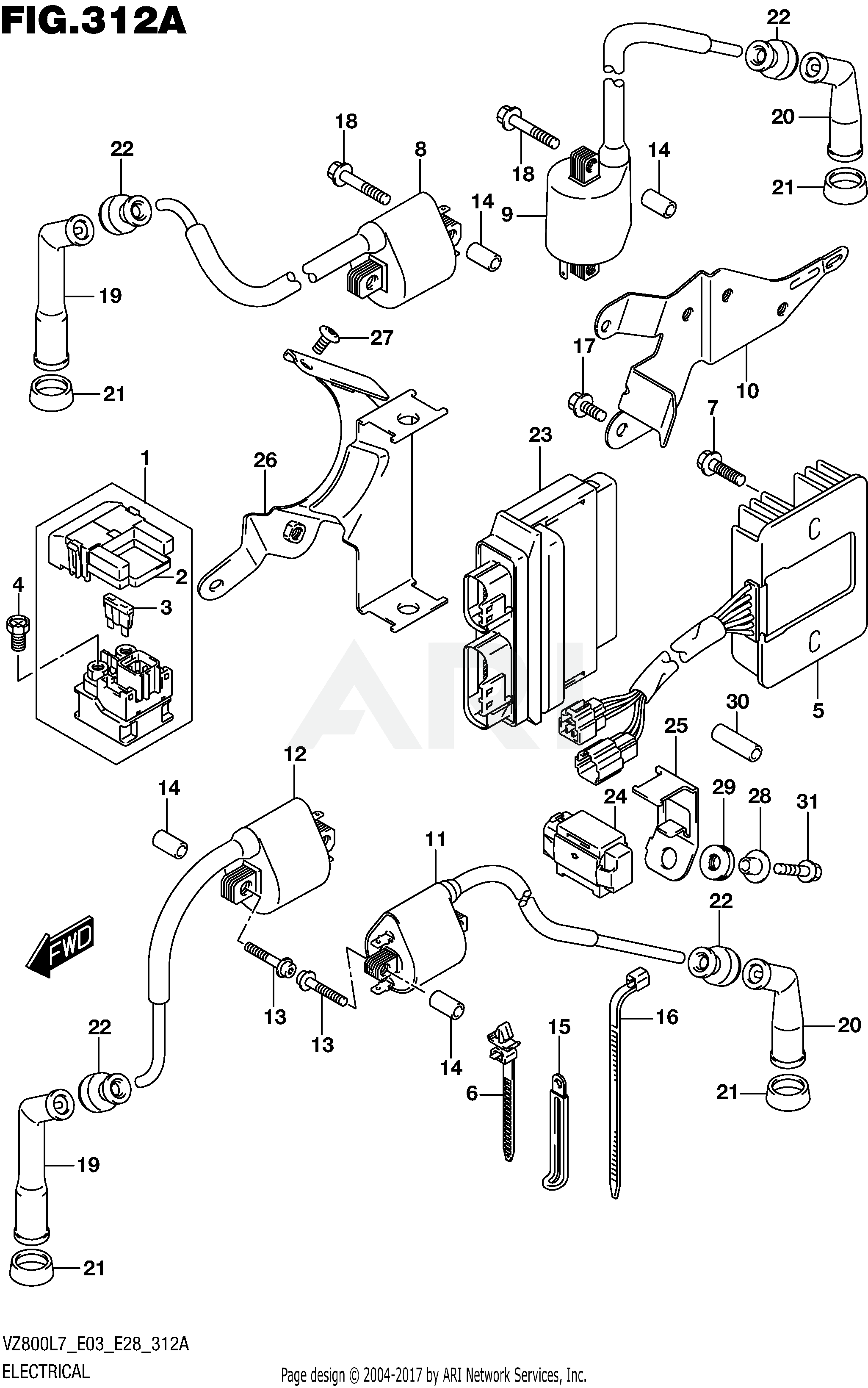 ELECTRICAL (VZ800L7 E03)