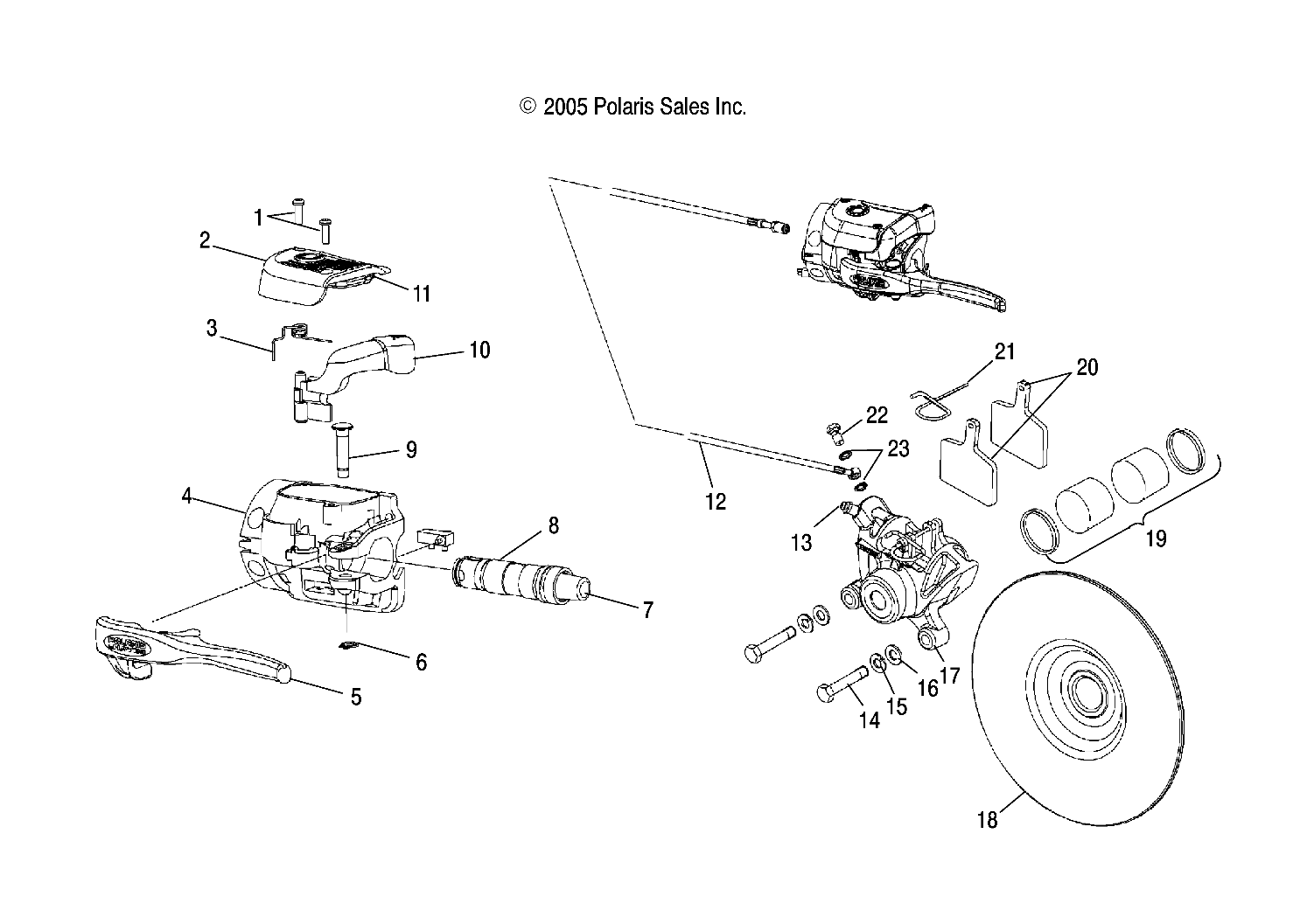 BRAKE SYSTEM - S06NT6ES (4998889888B05)