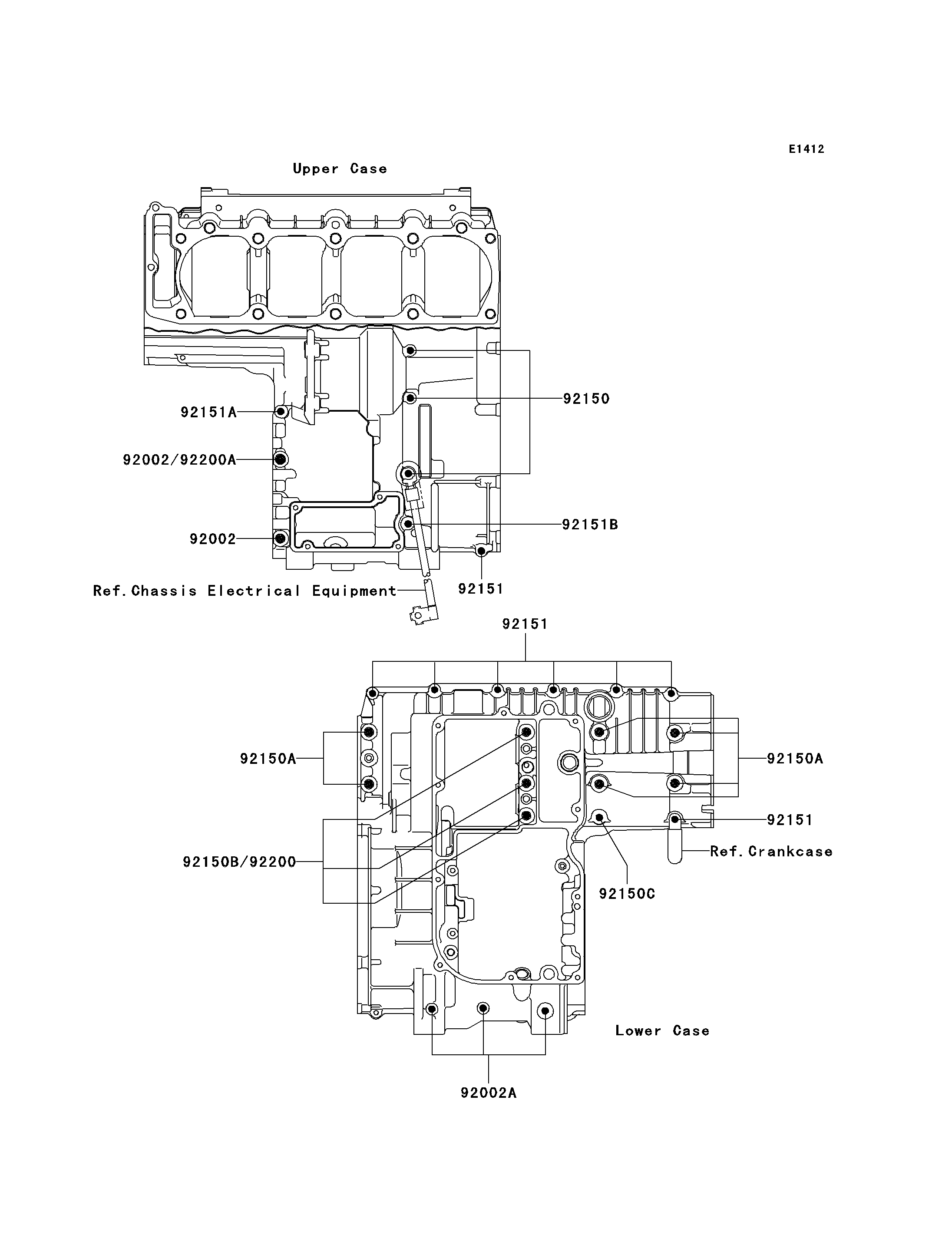 Crankcase Bolt Pattern