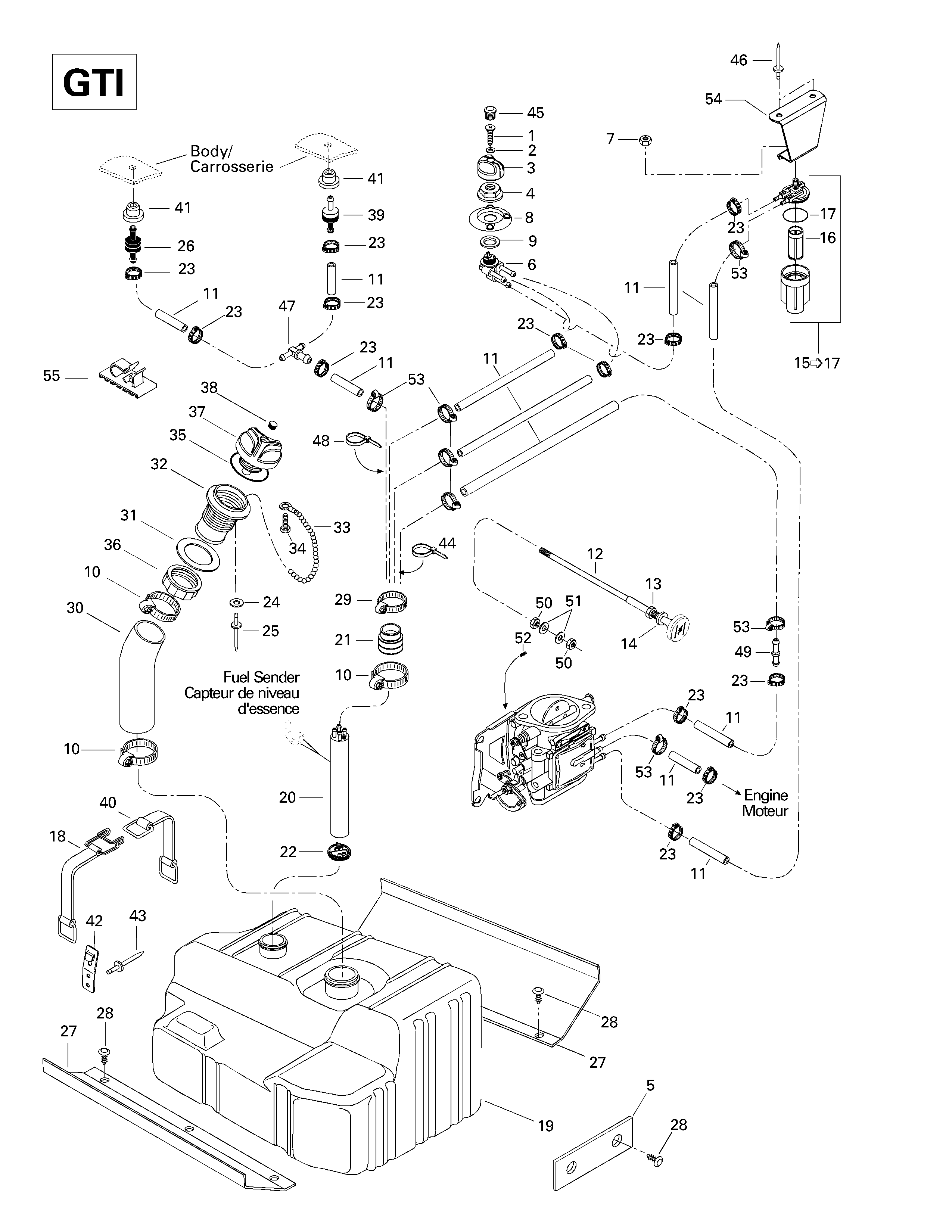 Fuel System (GTI)