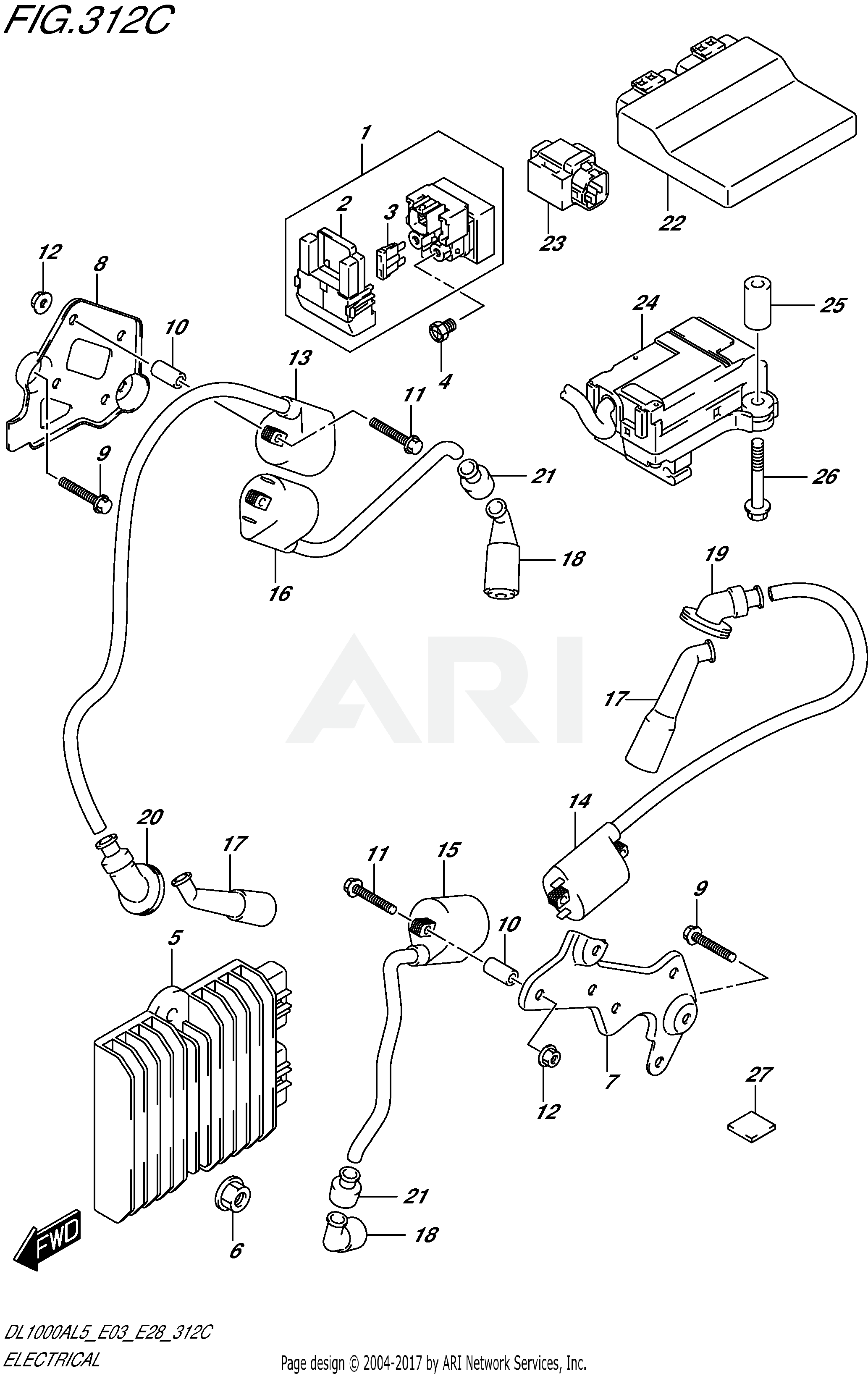 ELECTRICAL (DL1000AL5 E33)