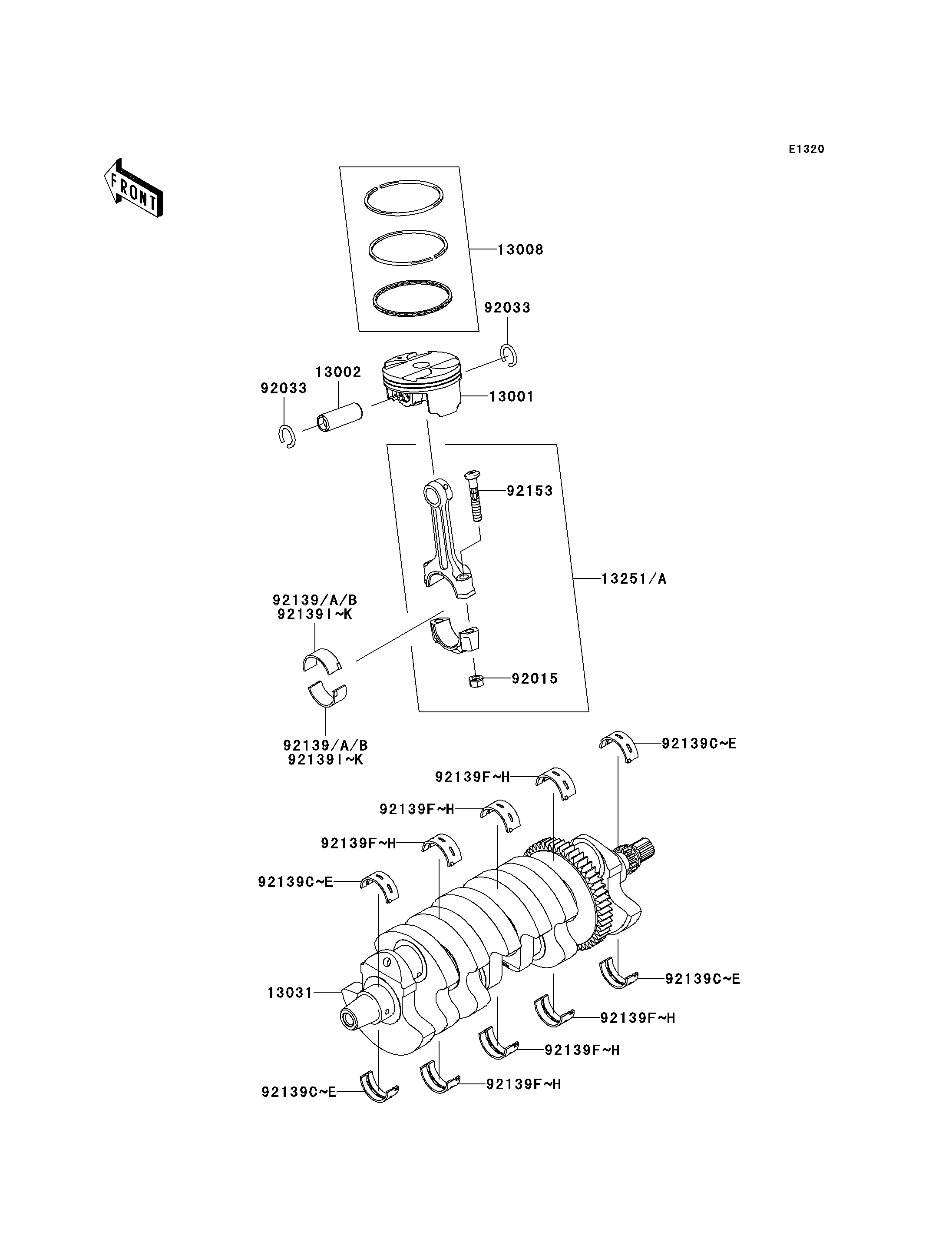 Crankshaft/Piston(s)