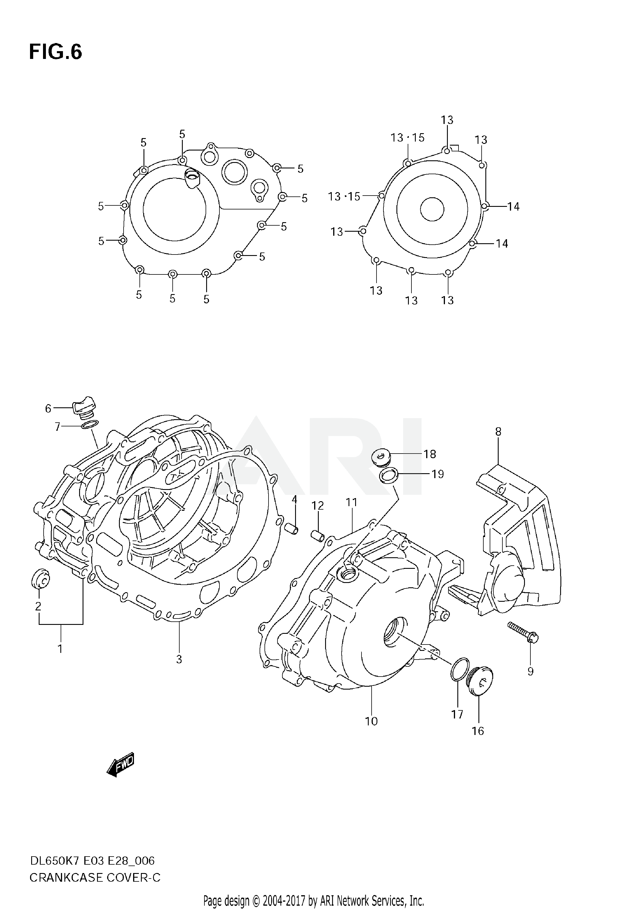 CRANKCASE COVER