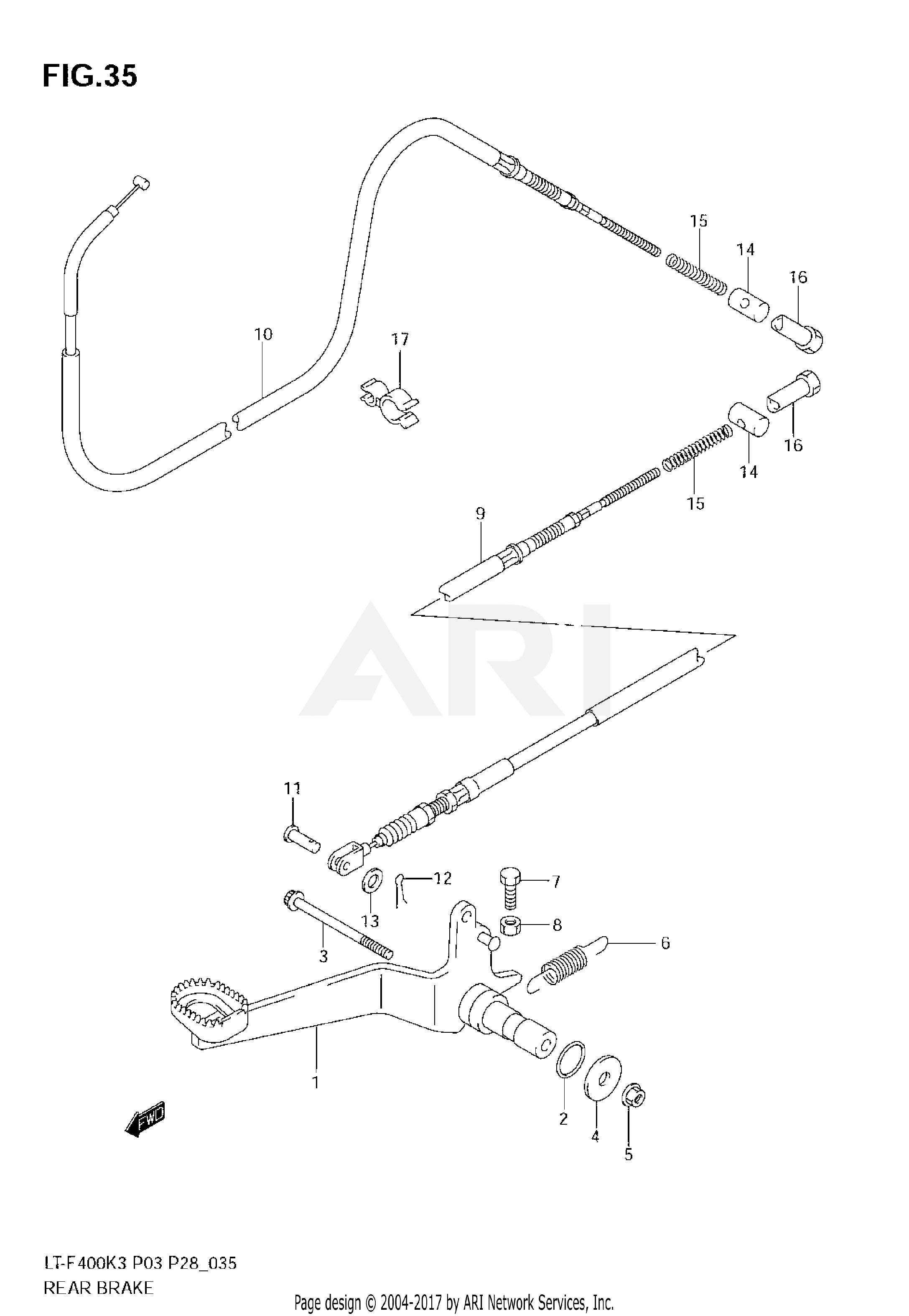 REAR BRAKE