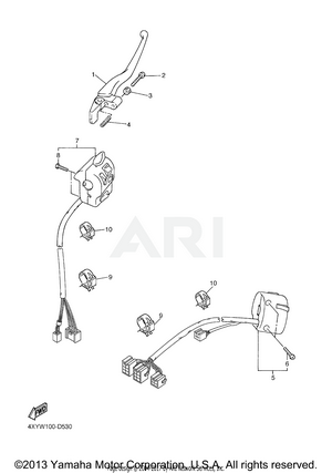 HANDLE SWITCH LEVER