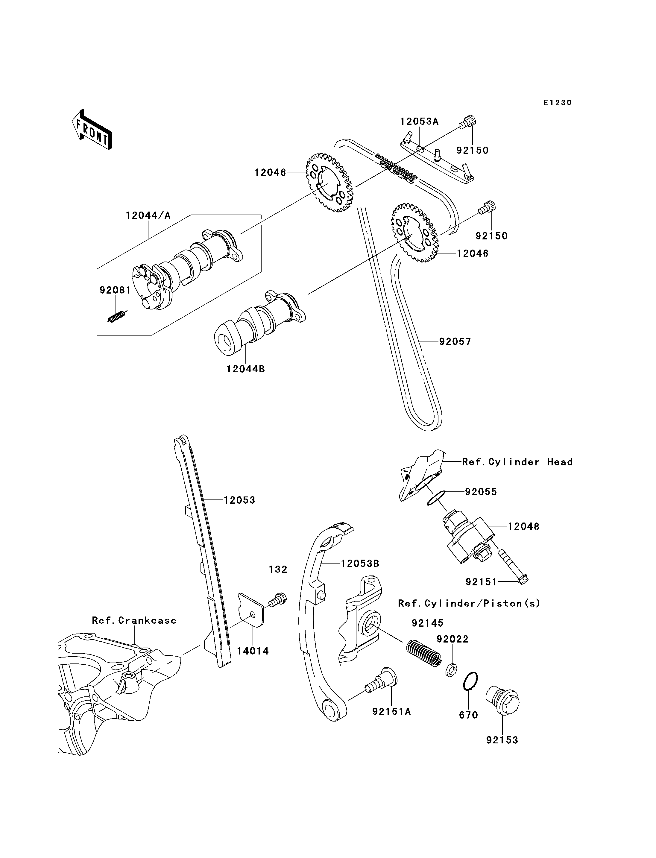 Camshaft(s)/Tensioner