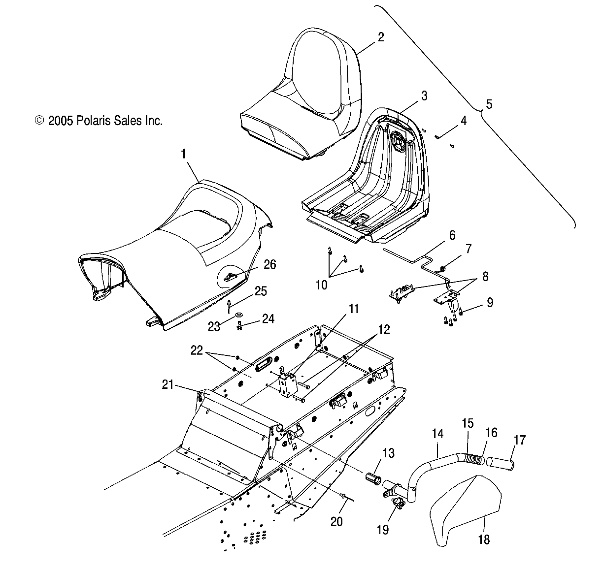 SEAT - S06PT7HS (4997539753A04)