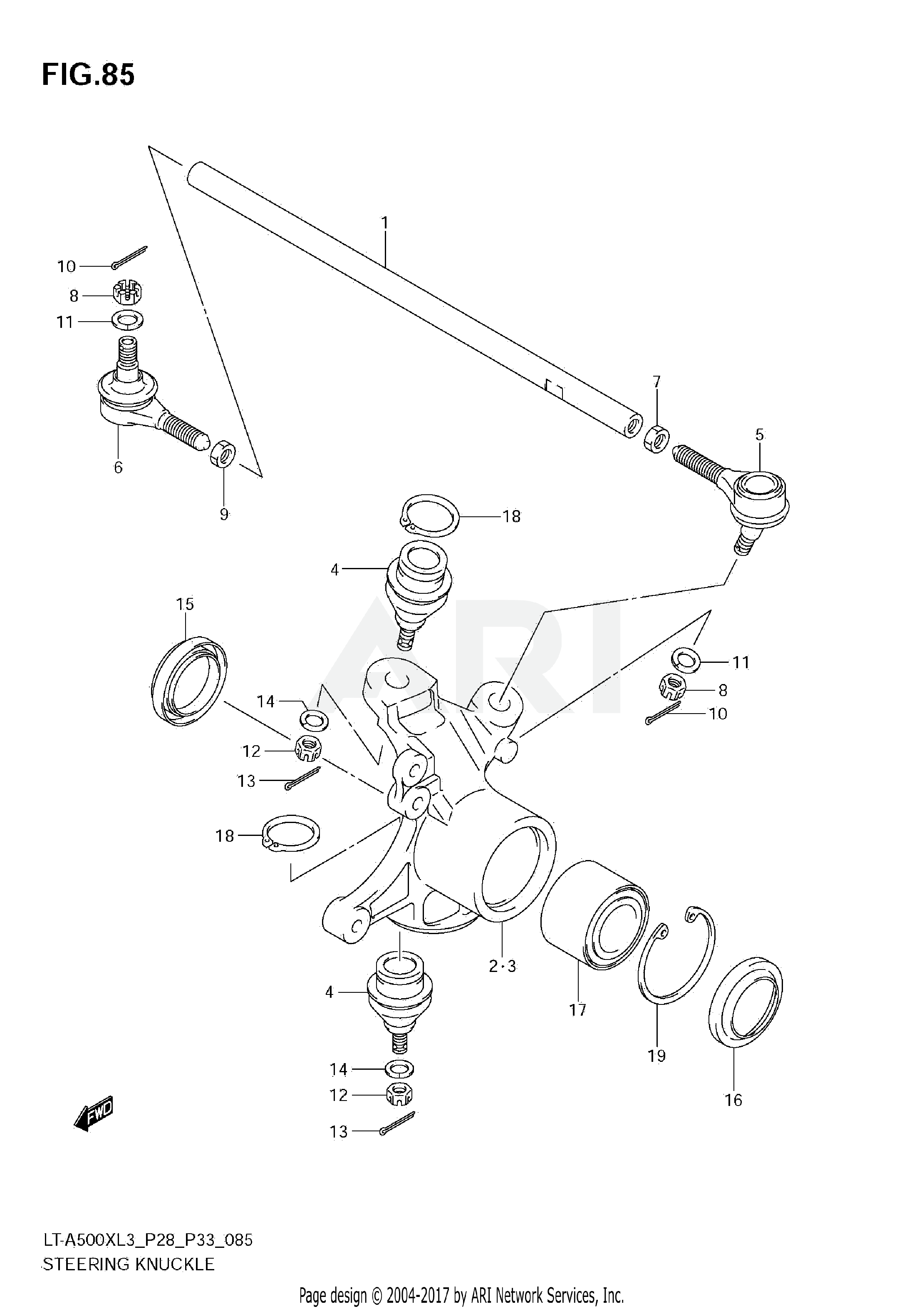 STEERING KNUCKLE