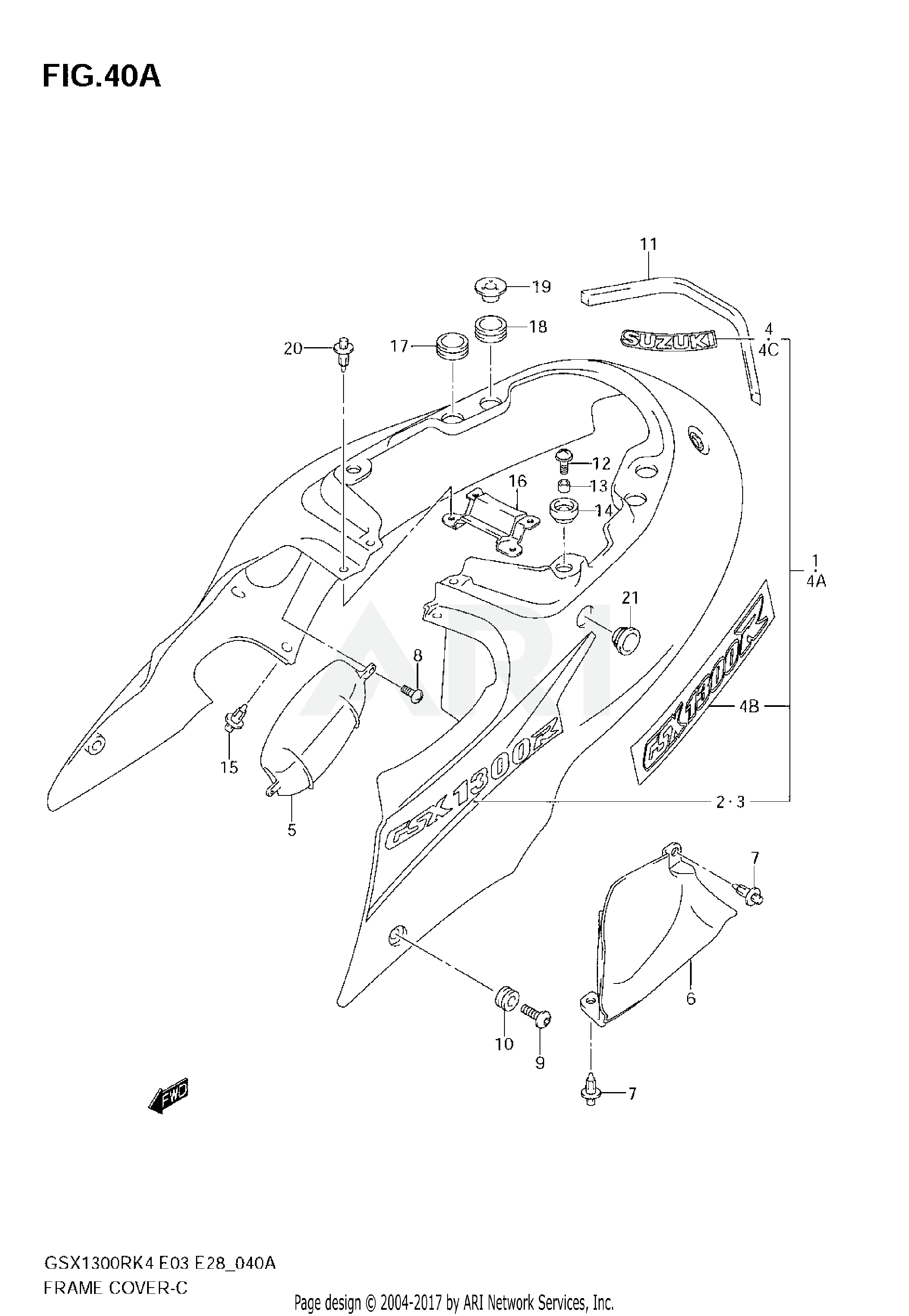 FRAME COVER (MODEL K5)