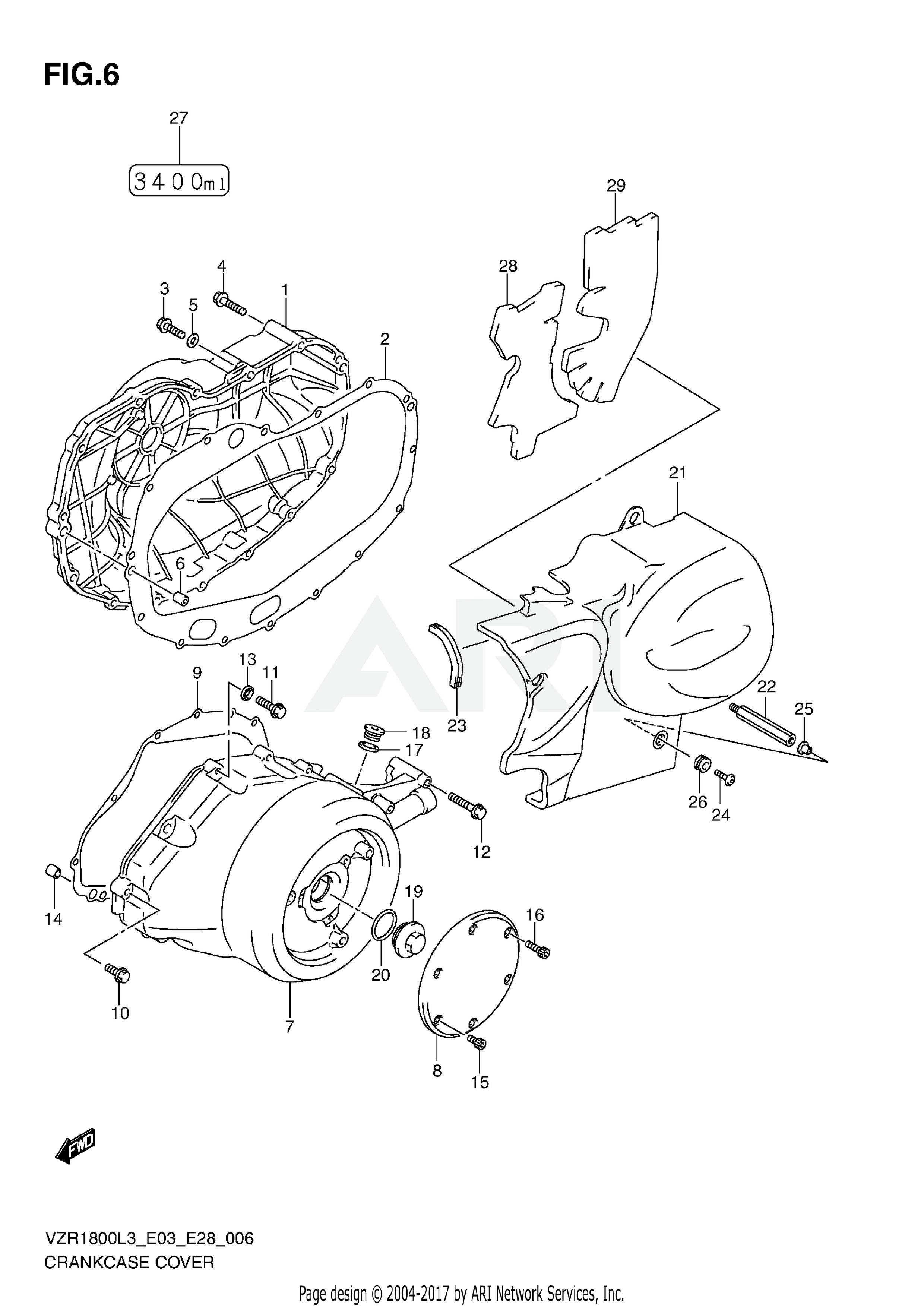 CRANKCASE COVER