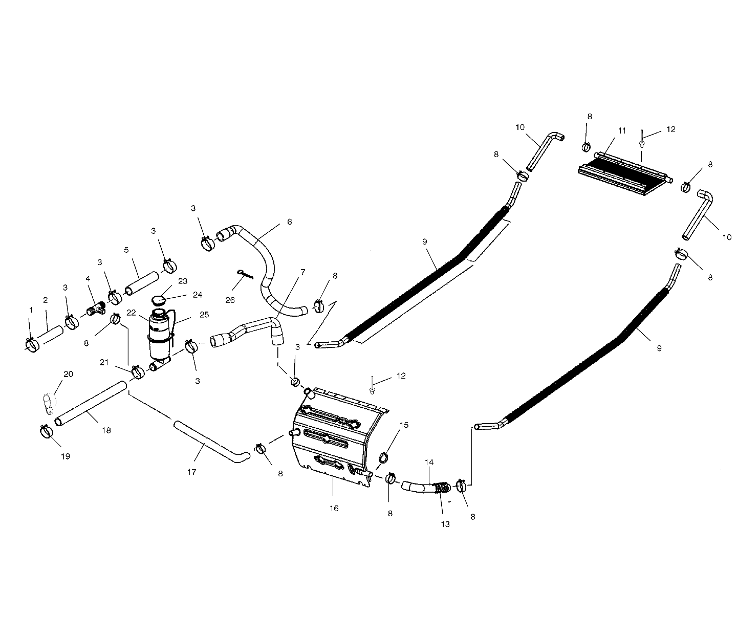 COOLING SYSTEM - S02NJ7CS/CSA (4970567056A14)