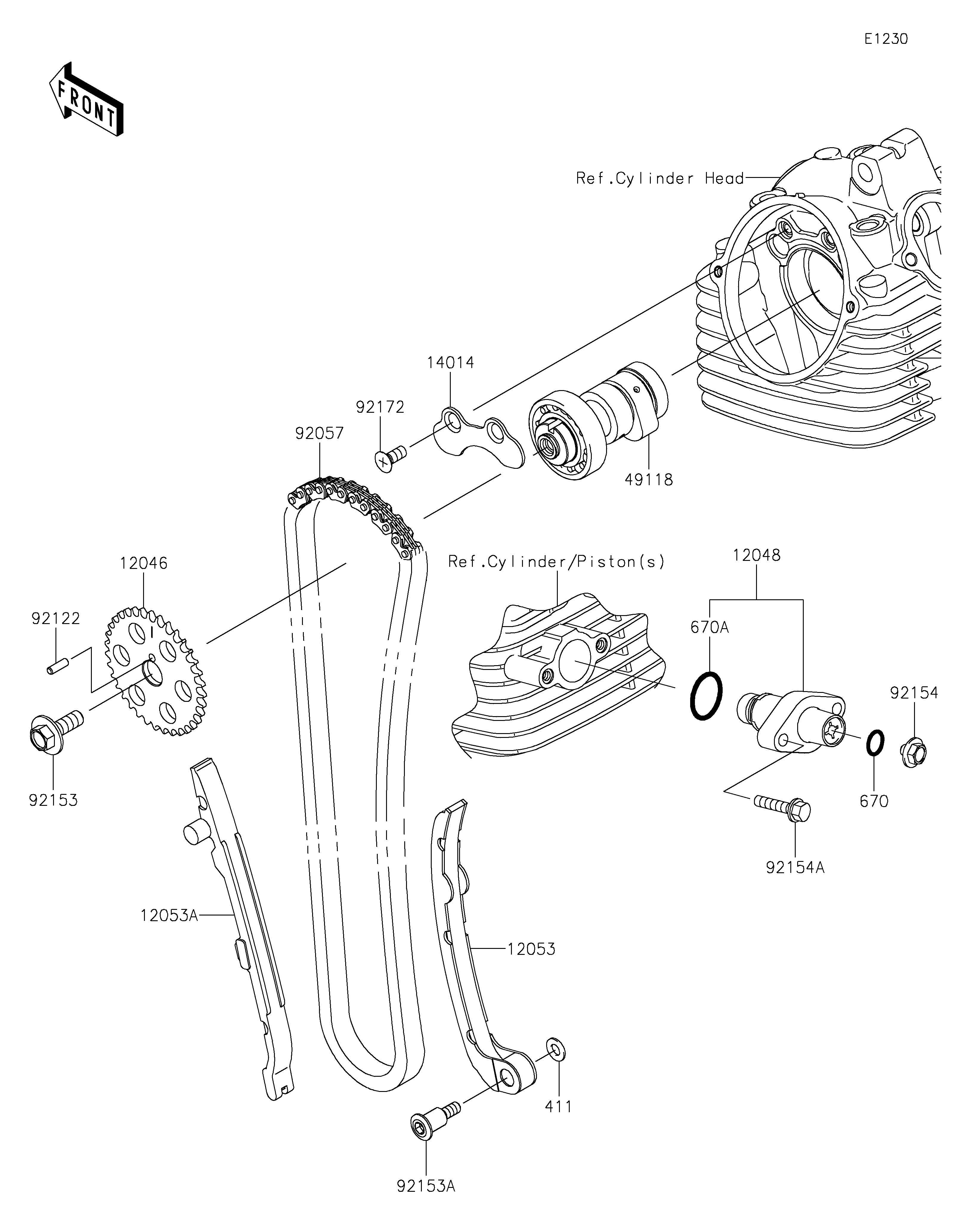 Camshaft(s)/Tensioner