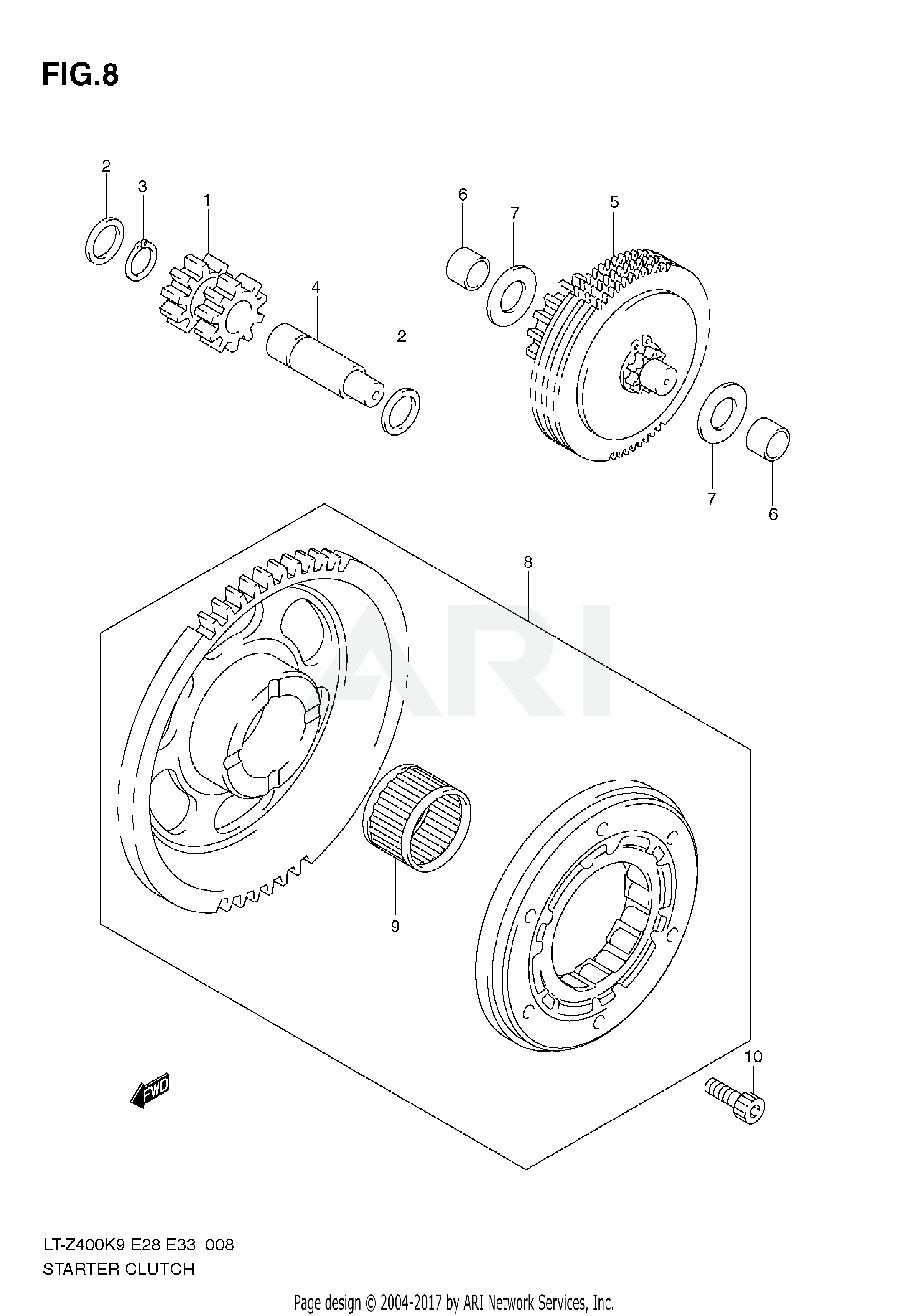 STARTER CLUTCH