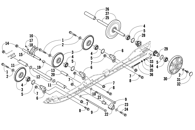 IDLER WHEEL ASSEMBLY