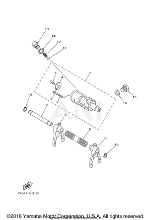 SHIFT CAM FORK