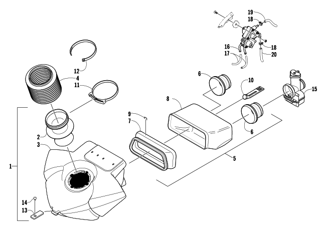 AIR SILENCER ASSEMBLY