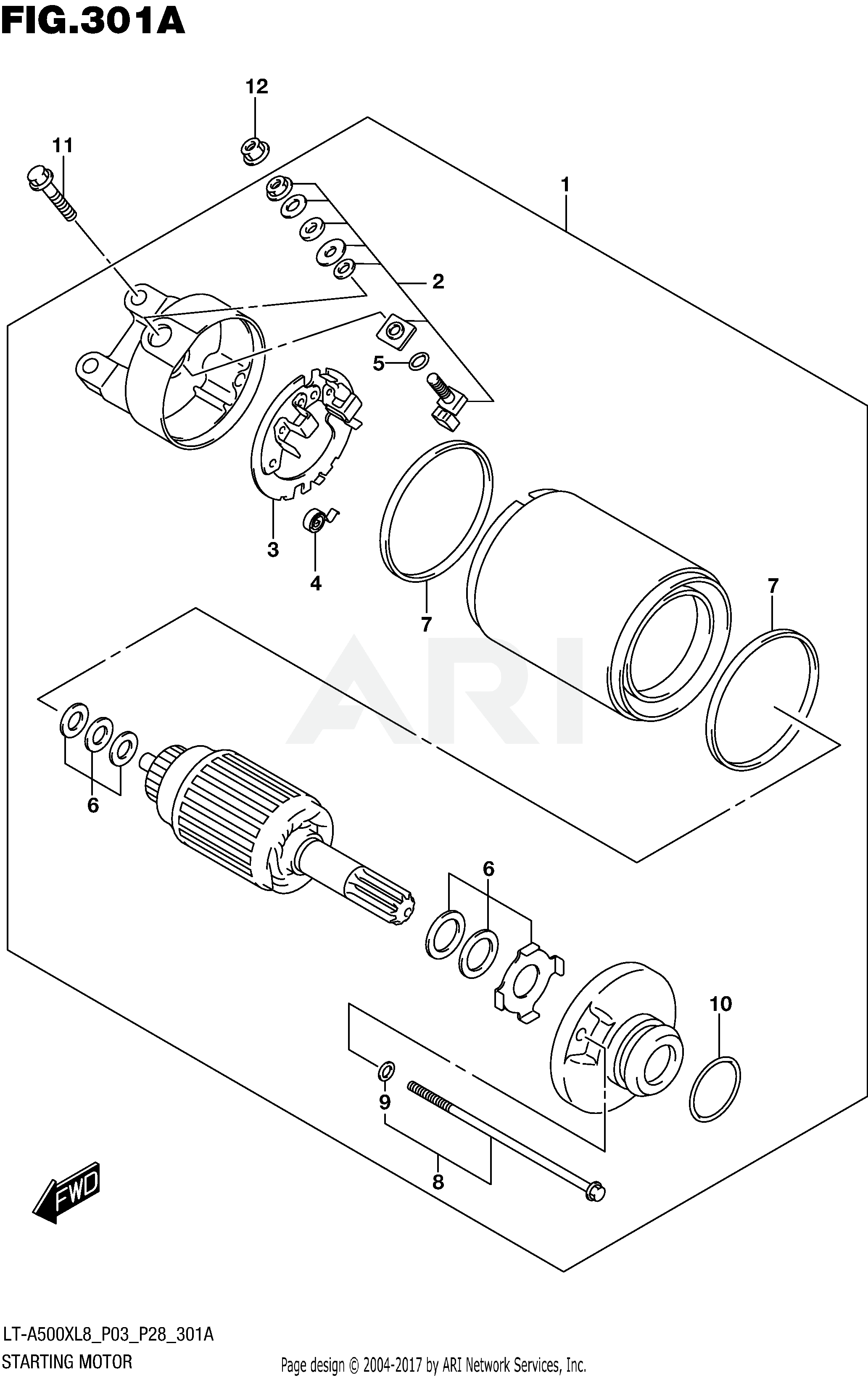 STARTING MOTOR