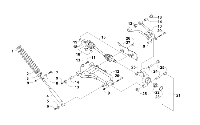 REAR SUSPENSION ASSEMBLY