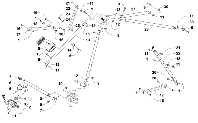 STEERING SUPPORT ASSEMBLY